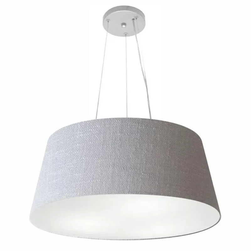 Pendente Cone Rustico Cinza Mj-4062