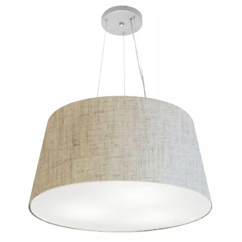 Pendente Cone Rustico Bege Mj-4063