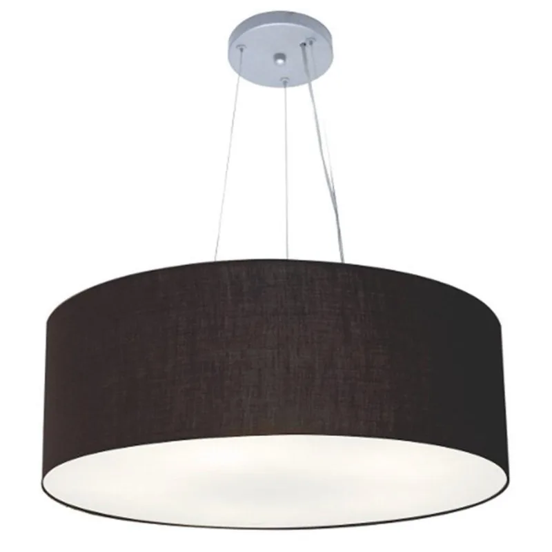 Pendente Cilíndrico Preto Mj-4070