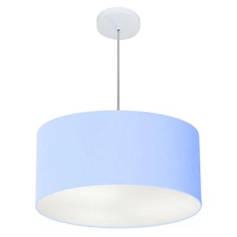 Pendente Cilíndrico Azul Bebê Mj-4100