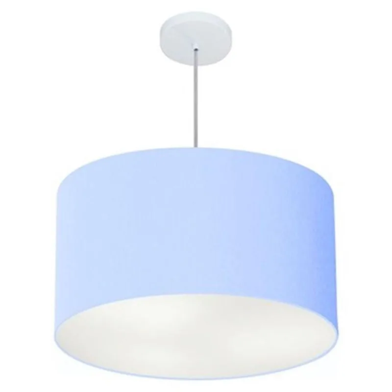 Pendente Cilíndrico Azul Bebê Mj-4101