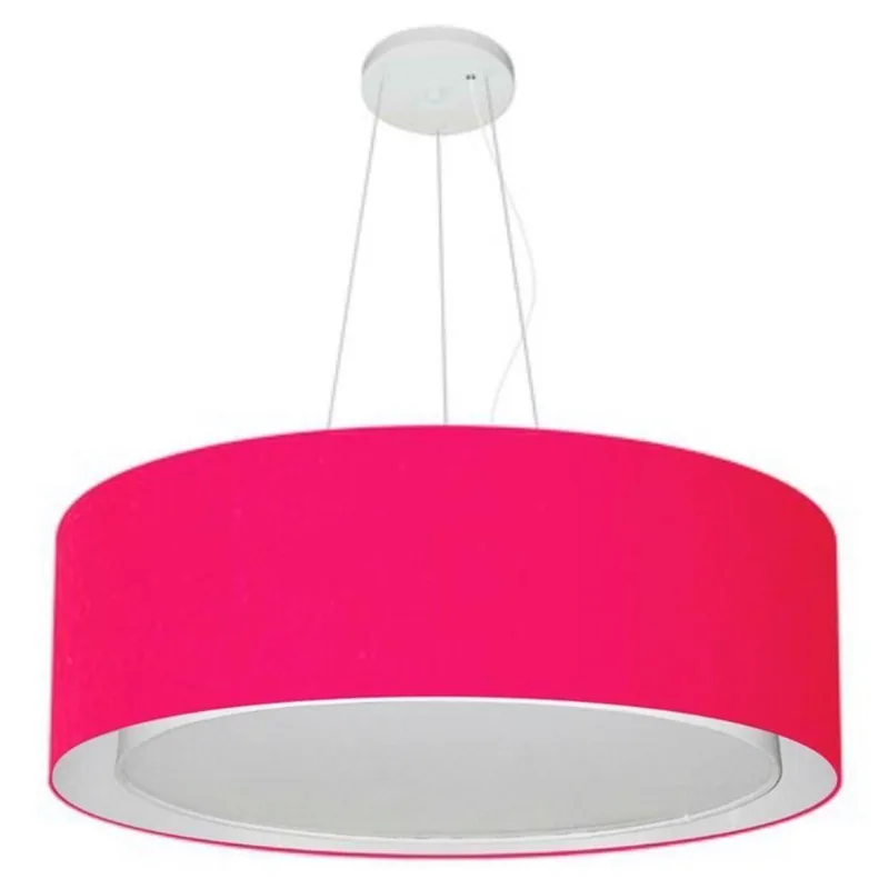 Pendente Cilíndrico Pink Mj-4125