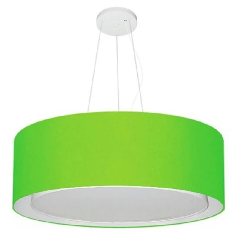 Pendente Cilíndrico Verde Limão Mj-4126