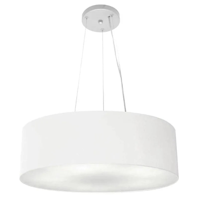 Pendente Cilíndrico Branco Mj-4134