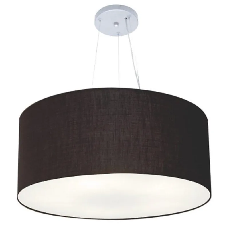 Pendente Cilíndrico Preto Mj-4135