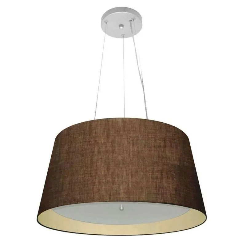 Pendente Cone Café E Bege Mj-4144