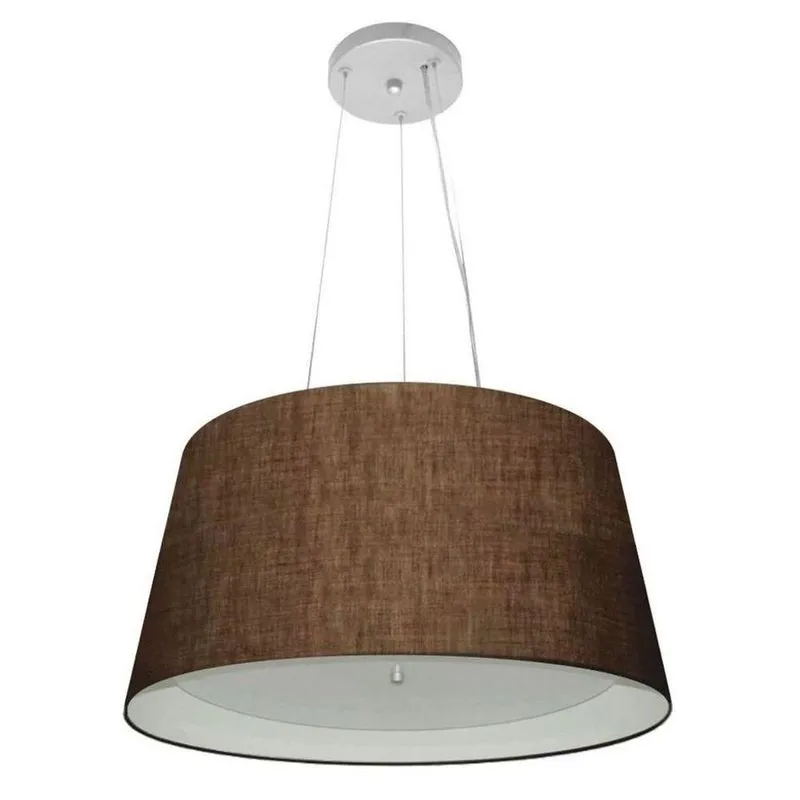 Pendente Cone Café E Branco Mj-4144
