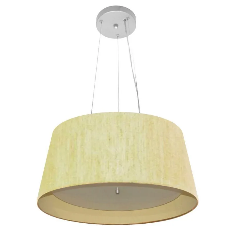 Pendente Cone Rustico Bege Mj-4144