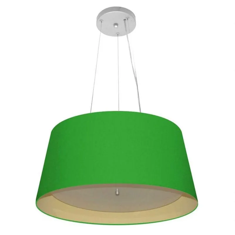 Pendente Cone Verde Folha Mj-4144
