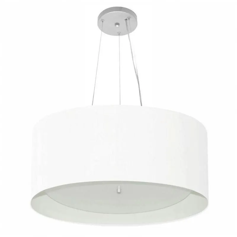 Pendente Cilíndrico Branco Mj-4145