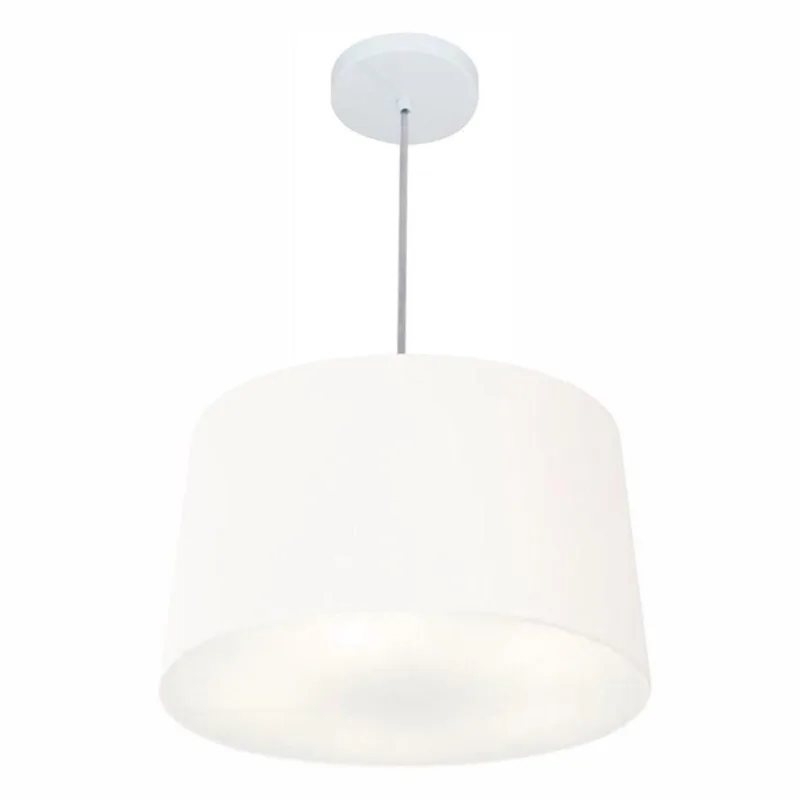 Pendente Cone Branco Mj-4156 Para Mesa De Jantar E Estar