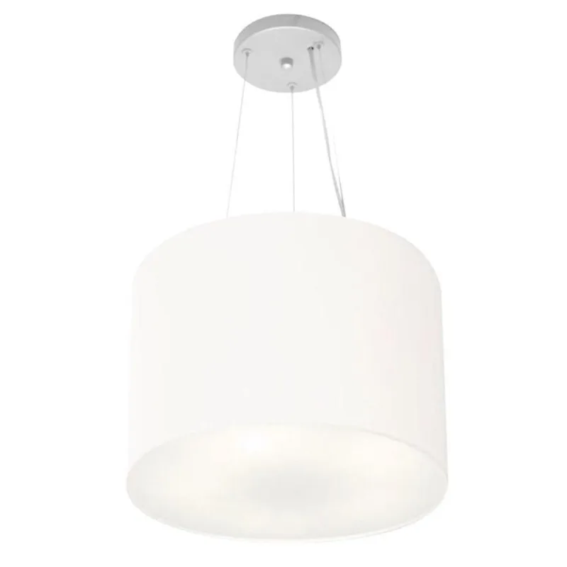 Pendente Cilíndrico Branco Mj-4183