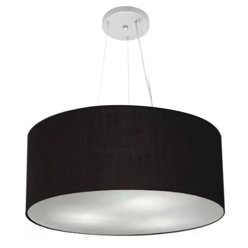 Pendente Cilíndrico Preto Mj-4188