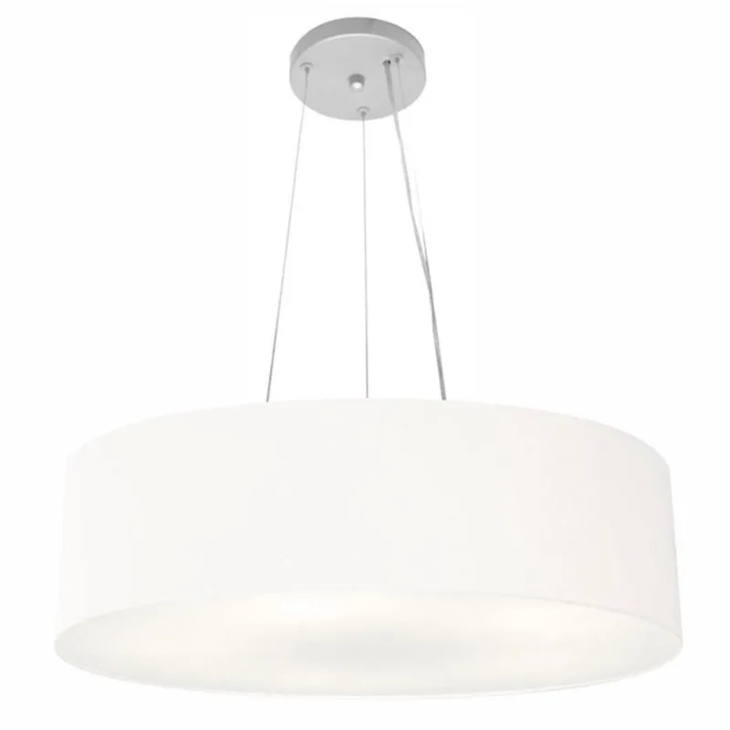 Pendente Cilíndrico Branco Mj-4190