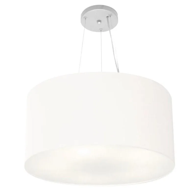 Pendente Cilíndrico Branco Mj-4192