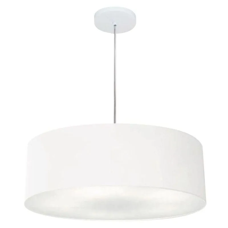 Pendente Cilíndrico Branco Mj-4217