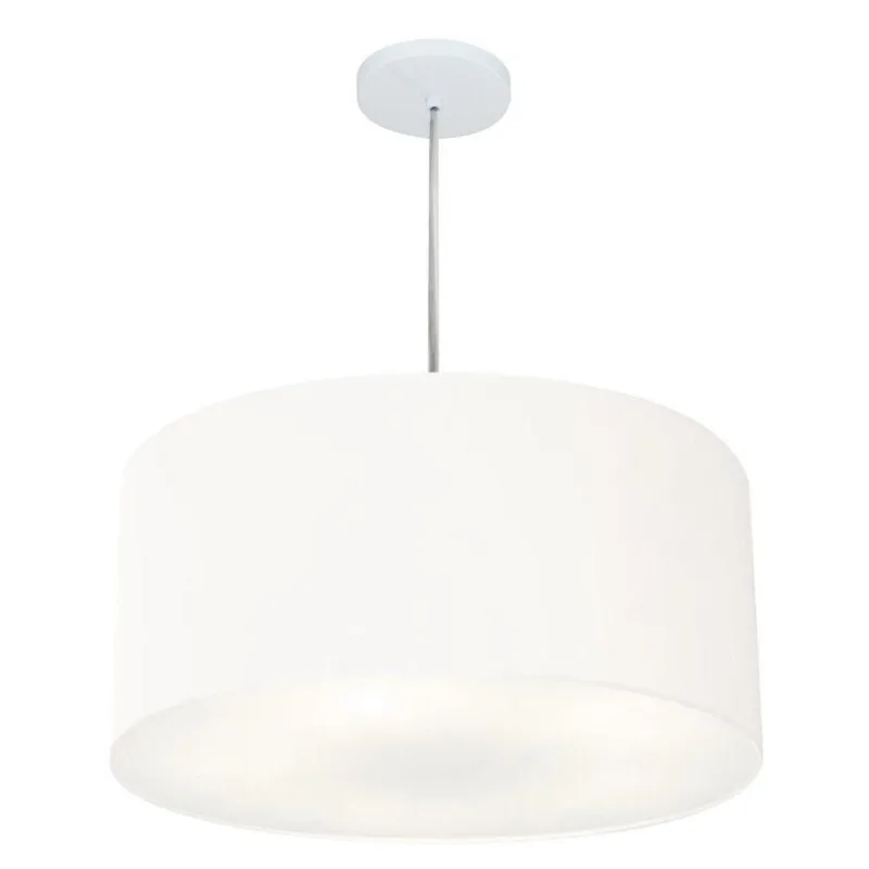 Pendente Cilíndrico Branco Mj-4219