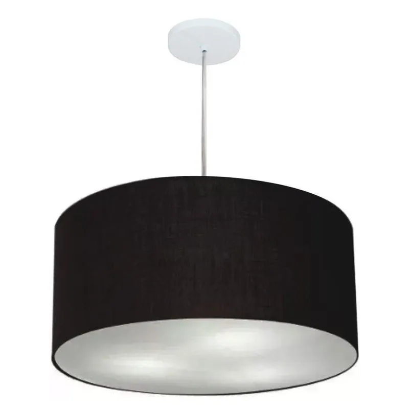 Pendente Cilíndrico Preto Mj-4219