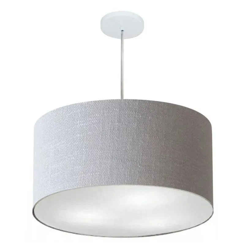 Pendente Cilíndrico Rustico Cinza Mj-4220