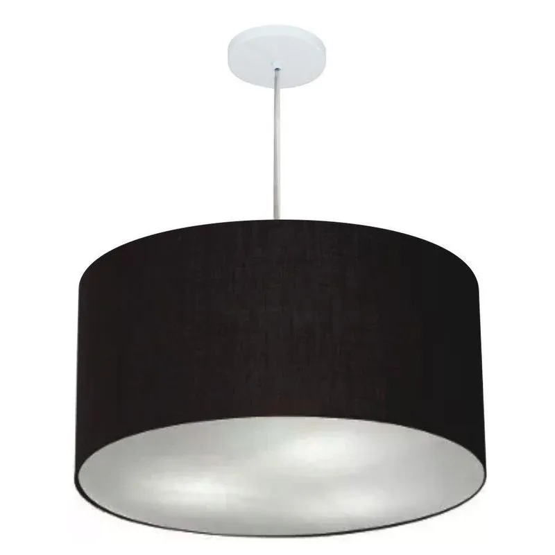 Pendente Cilíndrico Preto Mj-4220