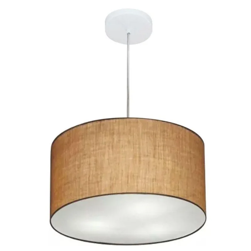 Pendente Cilíndrico Palha Mj-4244