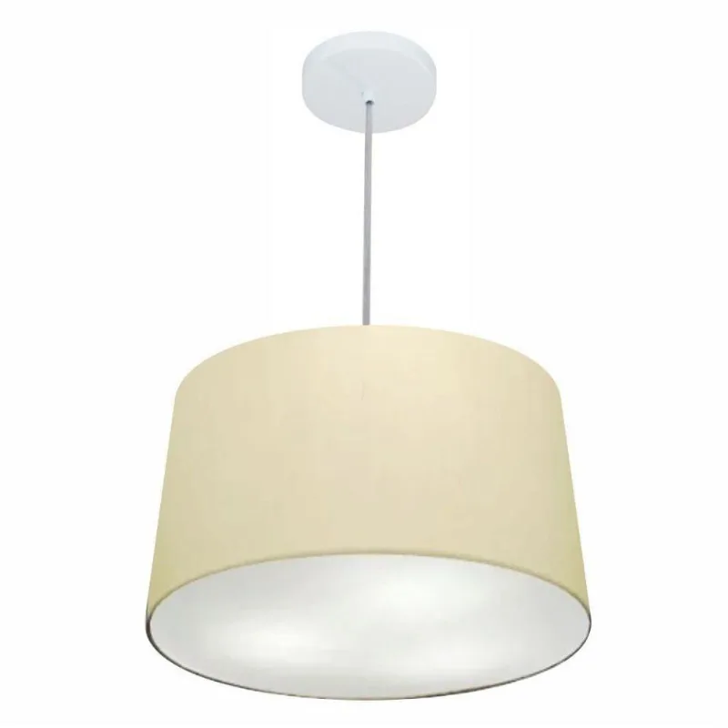 Pendente Cone Bege Mj-4247 - Vivare Brasil Iluminação