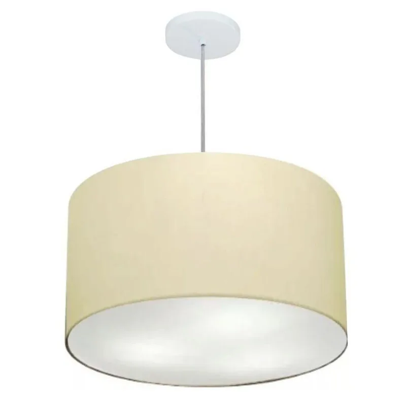 Pendente Cilíndrico Bege Mj-4250