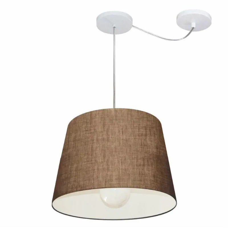 Pendente Cone Com Desvio Café Mj-4274