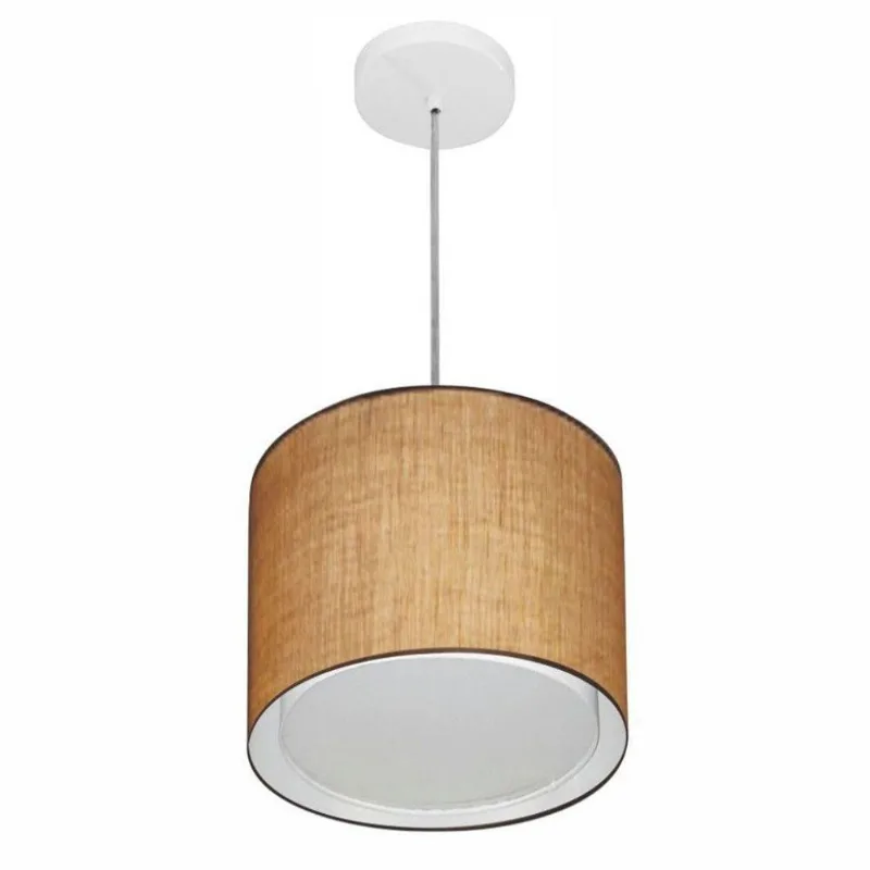 Pendente Cilíndrico Palha Mj-4284