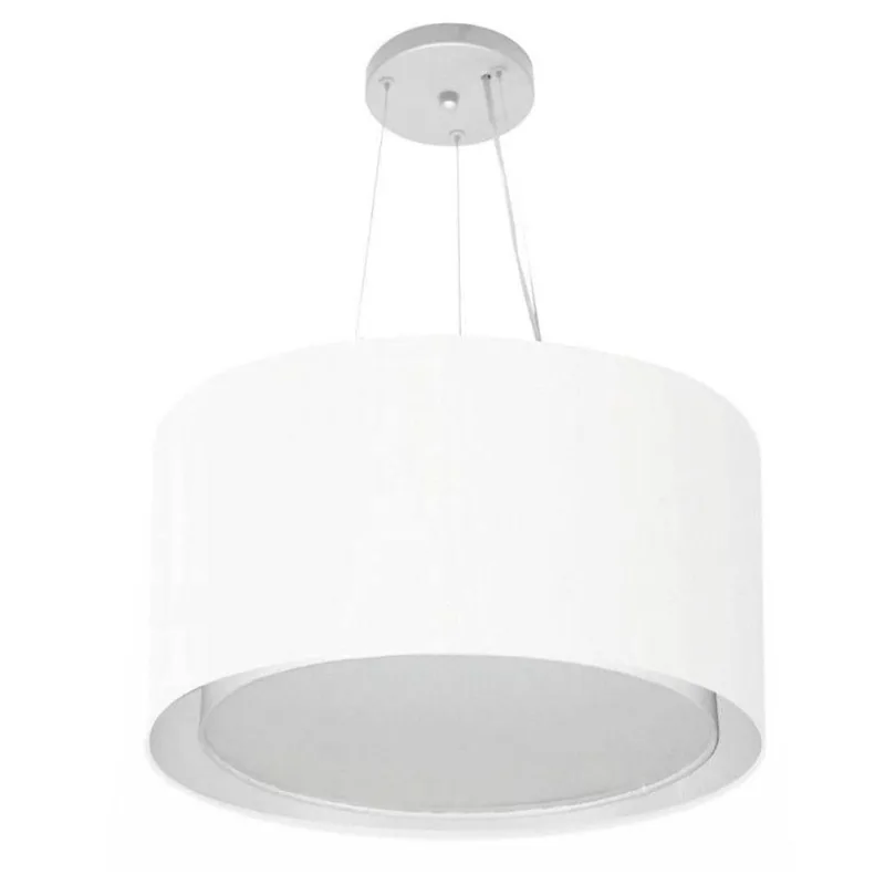 Pendente Cilíndrico Branco Mj-4299