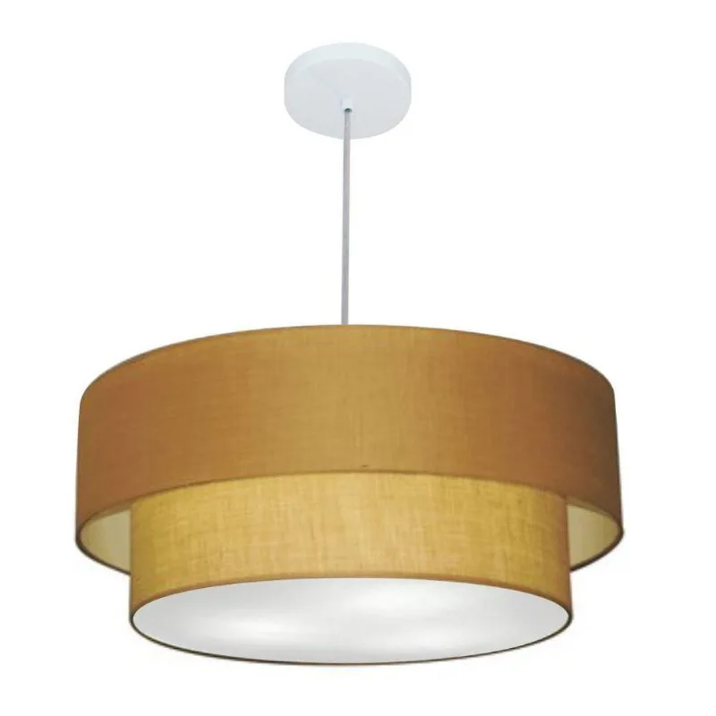 Pendente Cilíndrico Palha Mj-4352