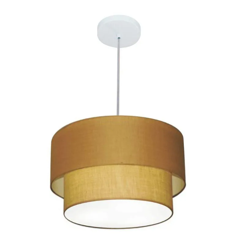 Pendente Cilíndrico Palha Mj-4354