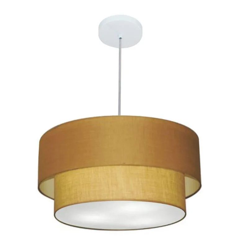 Pendente Cilíndrico Palha Mj-4355