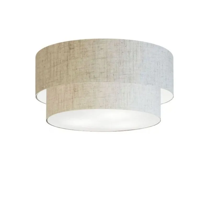 Plafon Para Banheiro Cilíndrico Sb-3017 Cúpula Cor Rústico Bege