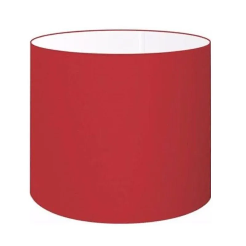 Cúpula Para Abajur CP-4999 Diâmetro 50cm Altura 45cm Algodão Cru Bordo Vivare Brasil Iluminação