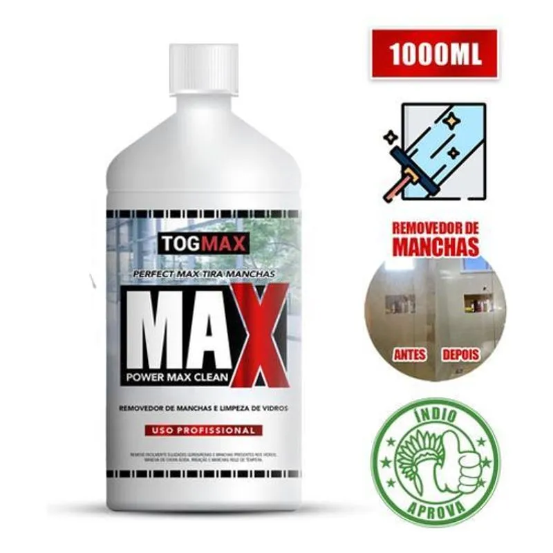 Limpa Vidros Max Power Clean 1l Togmax