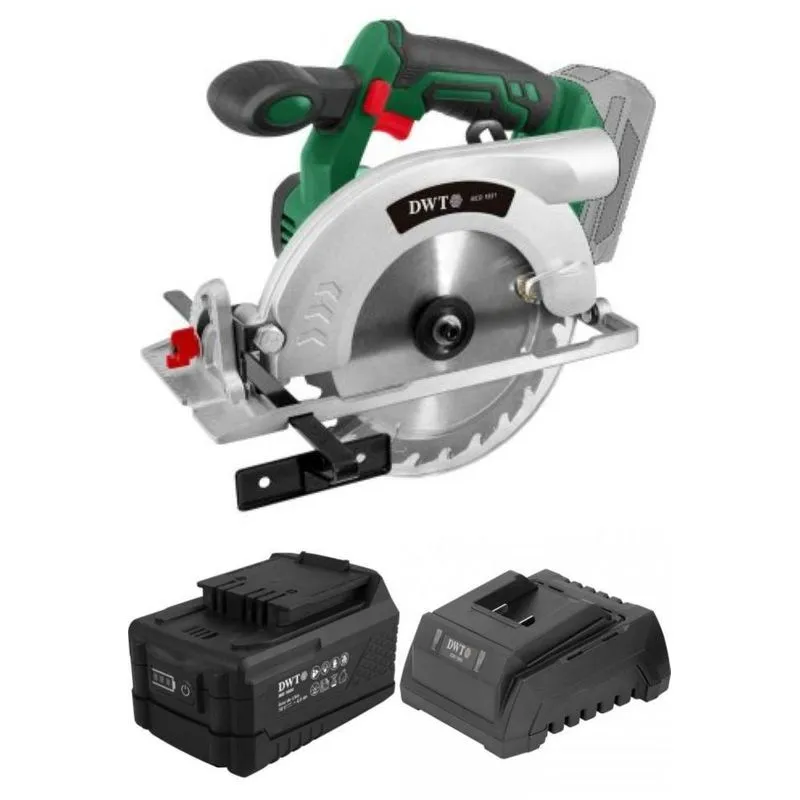 Serra Circular Dwt 18v Iscd1831 1 Bateria 4ah +carregador