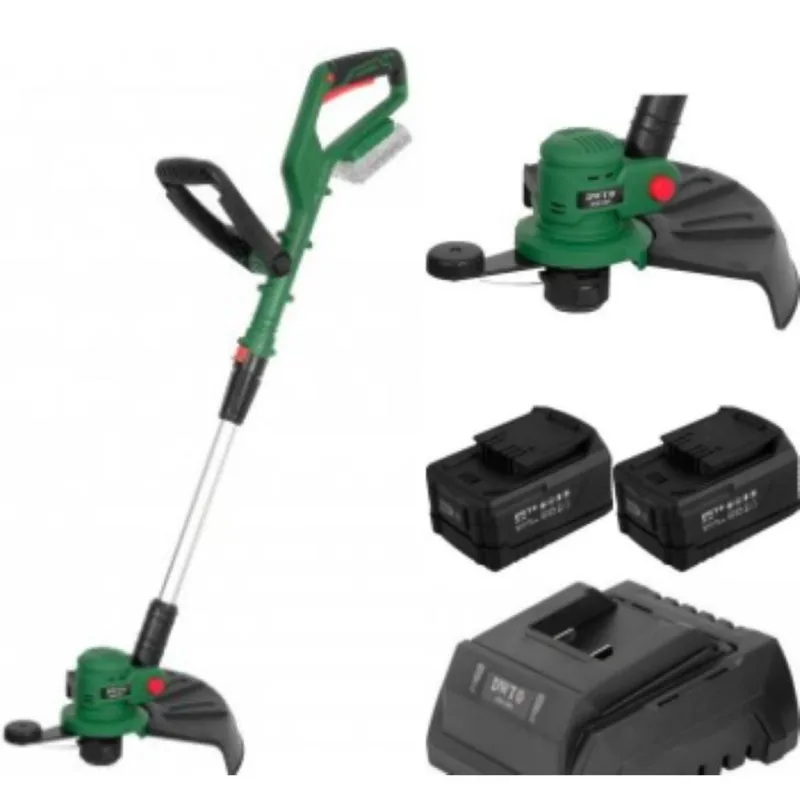 Aparador De Grama Iagd 1801 Dwt + 2 Baterias 4 Ah 18v