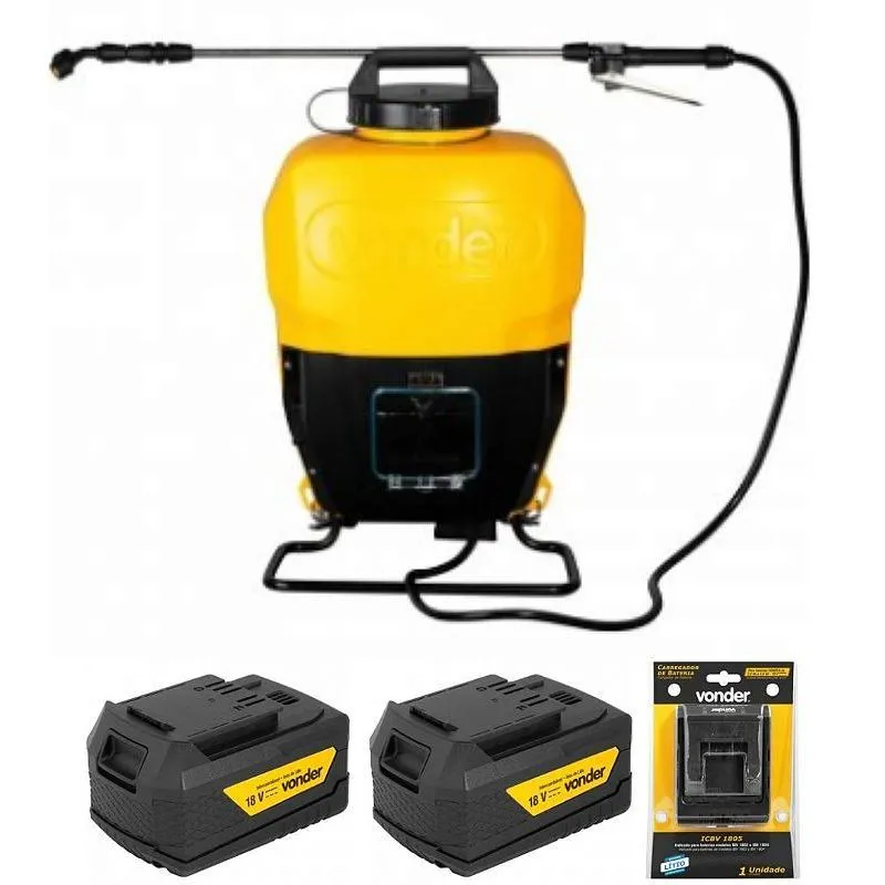 Pulverizador Agrícola 15l Ipv 1836 Com 2 Baterias 4ah Vonder