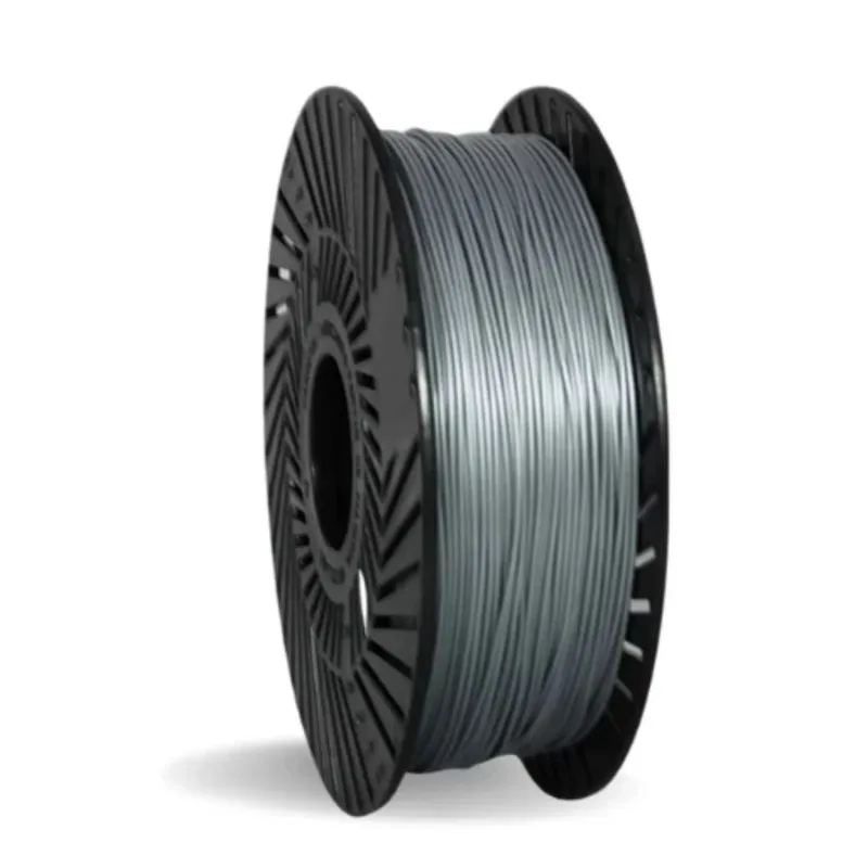 Filamento PLA Premium Cor Prata Alumínio 1Kg 1.75mm 3D Lab