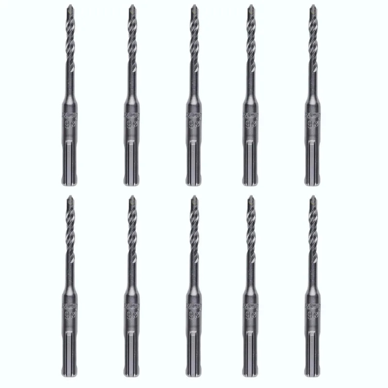 Kit 10 Broca sds Plus Para Concreto 6x110mm mtx