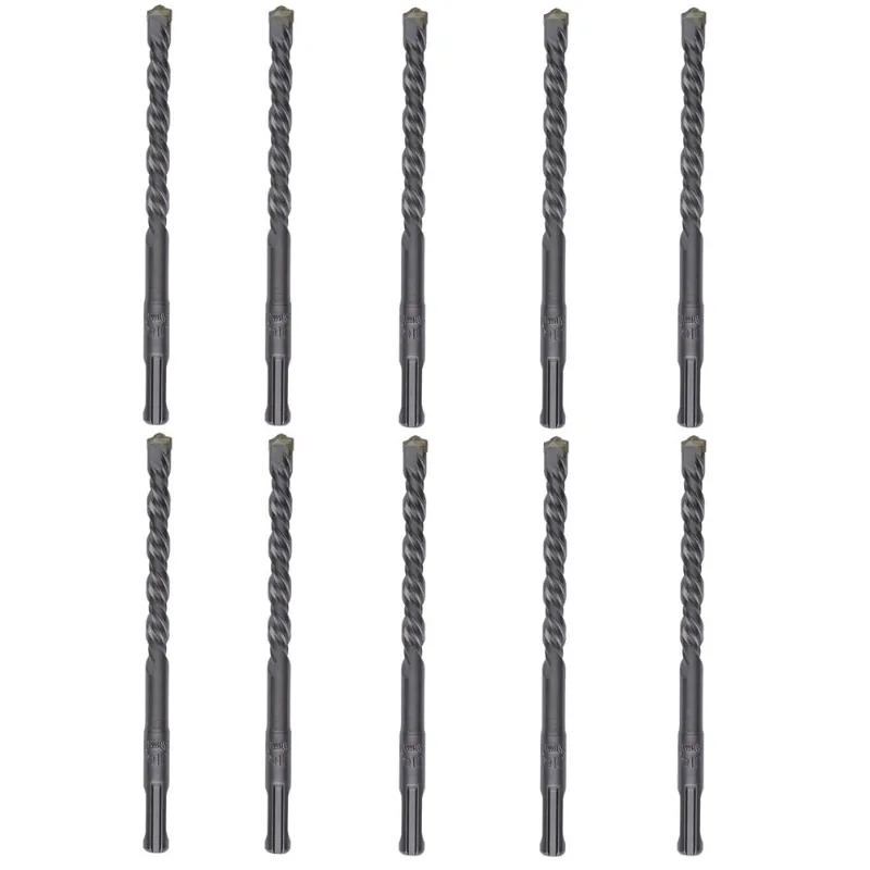 Kit 10 Broca sds Plus Para Concreto 10x160mm mtx