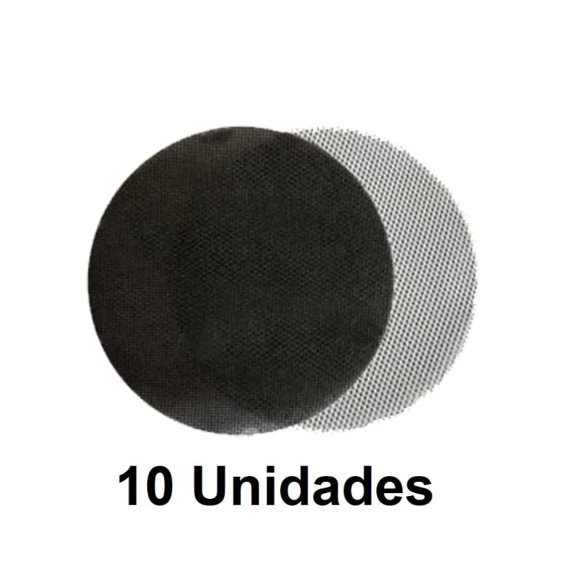 Kit 10 Discos Lixa Telada 225mm Para Lixadeira Girafa G120 Hessen