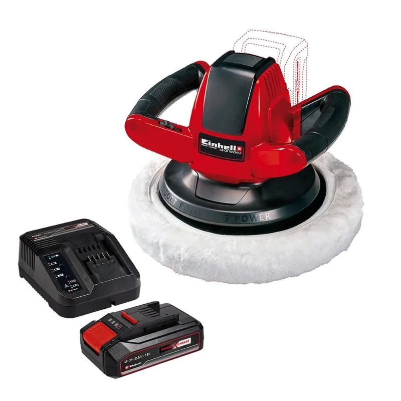 Politriz Automotiva Bateria 18V 2,5AH ce-cb 18-254 li Einhell