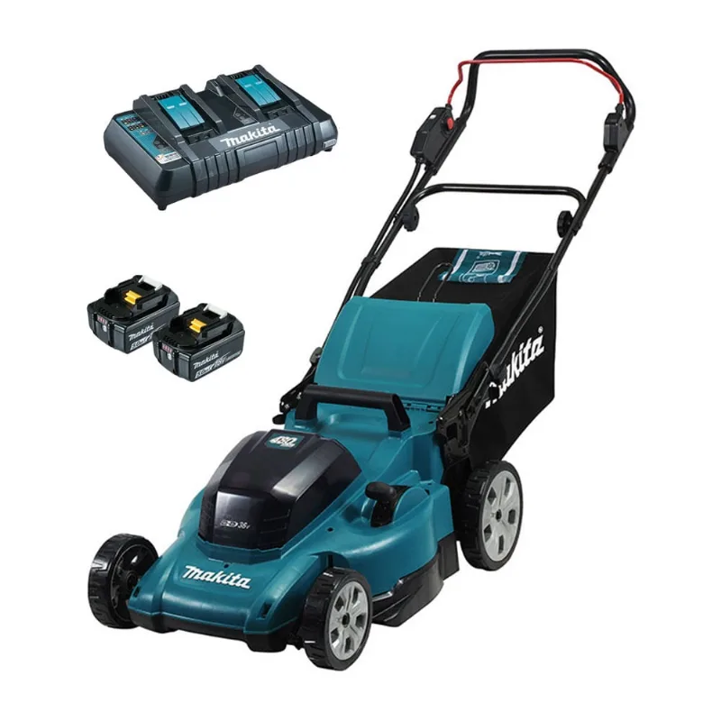 Cortador Grama 2 Baterias 5Ah 36V (18 + 18V) 48CM DLM480ZP Makita 110V