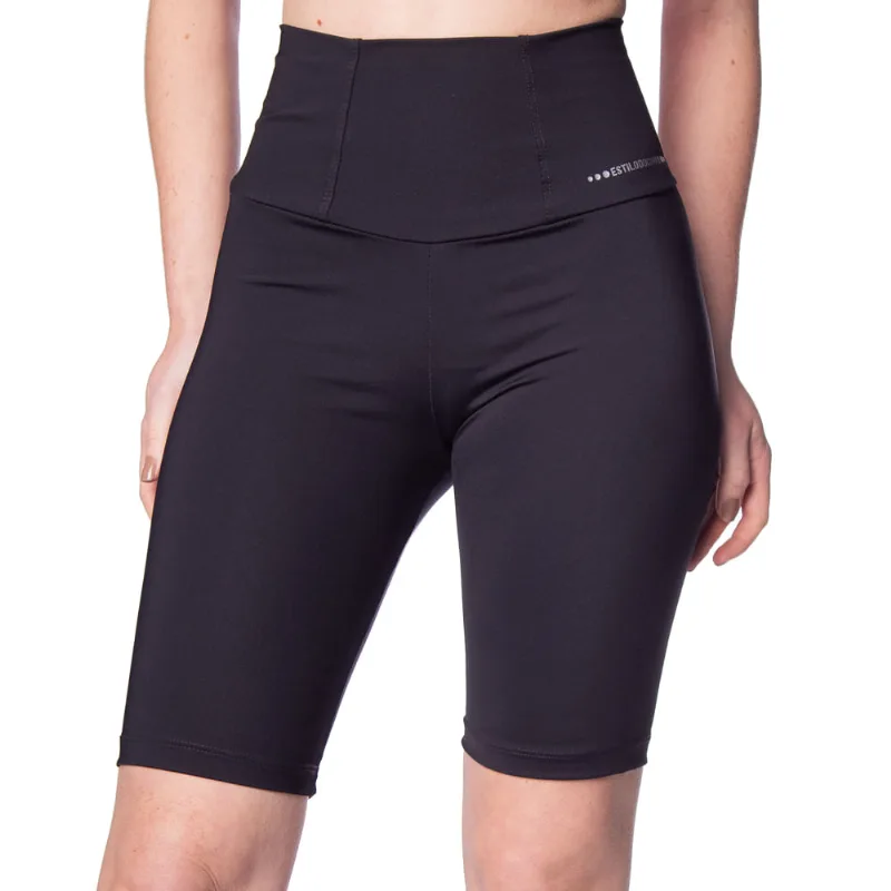 Short Feminino Estilo do Corpo Ciclista Preto - GG