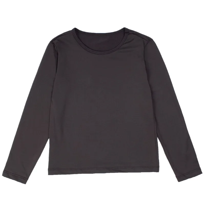 Blusa Térmica Juvenil Estilo do Corpo Preto - GG