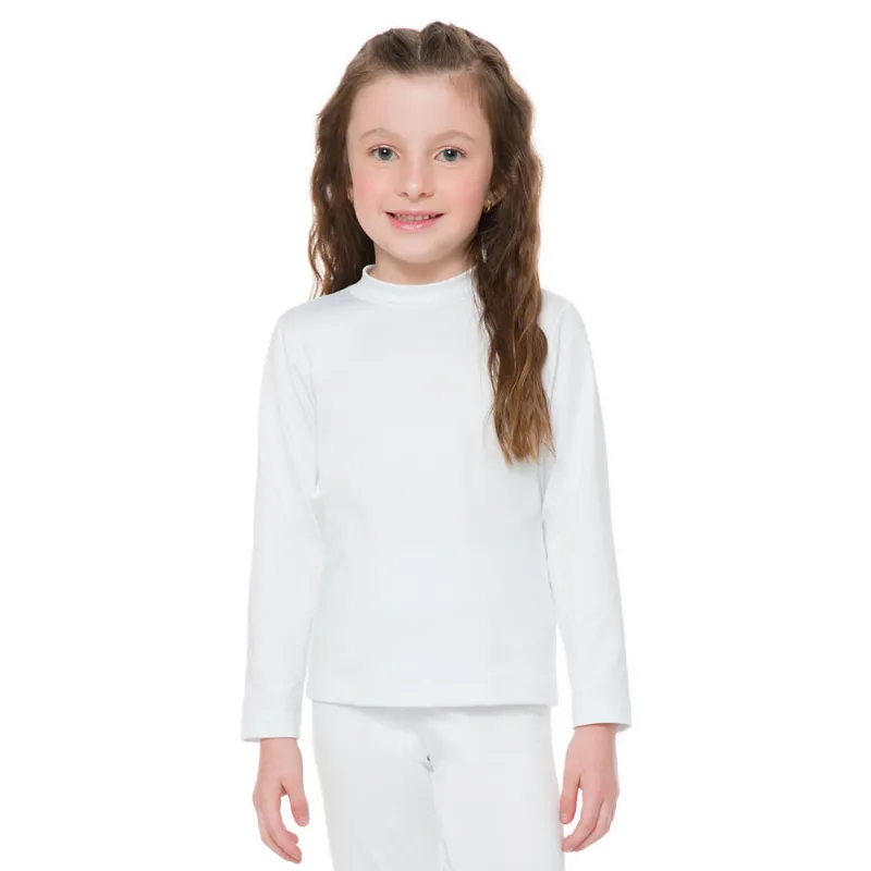 Blusa Térmica Infantil Estilo do Corpo Branco - M