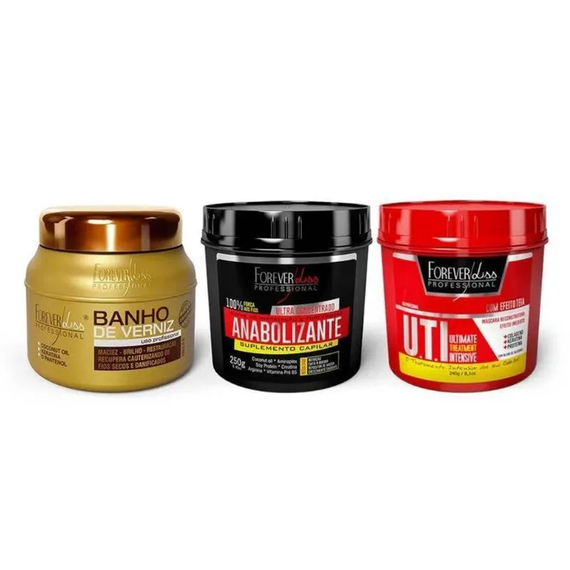 Cronograma Capilar Forever Liss - 3 Produtos