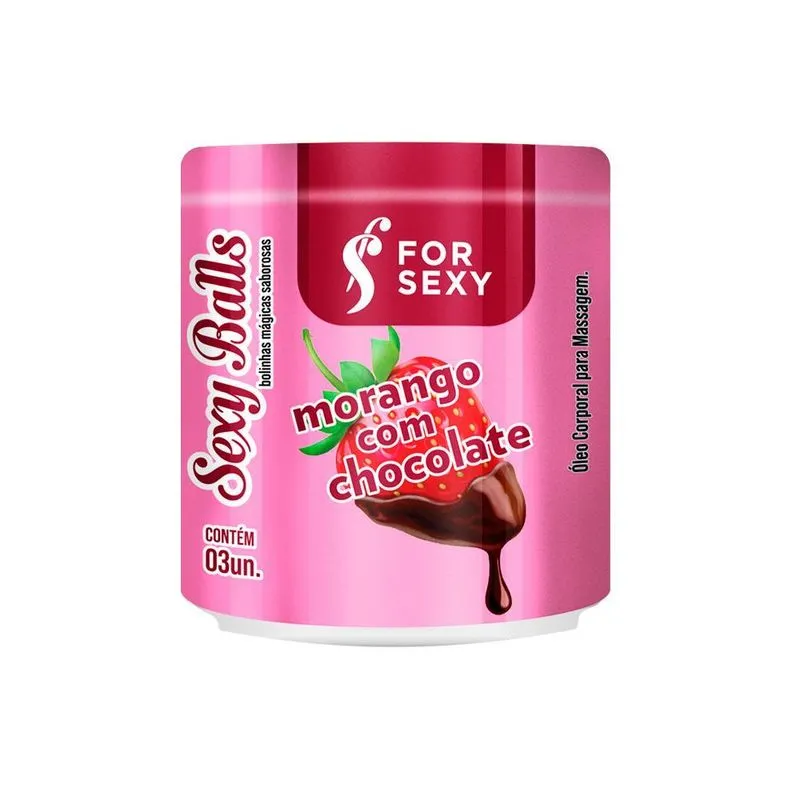 Sexy Balls Bolinhas Explosivas Beijáveis 03 Unidade For Sexy